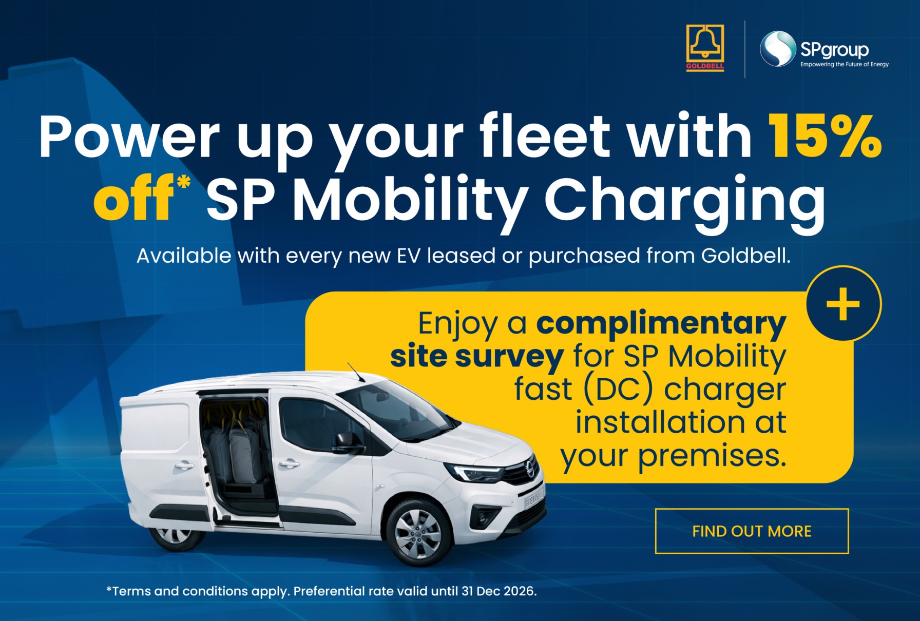 Power Up Your Fleet with 15% Off SP Mobility Charging