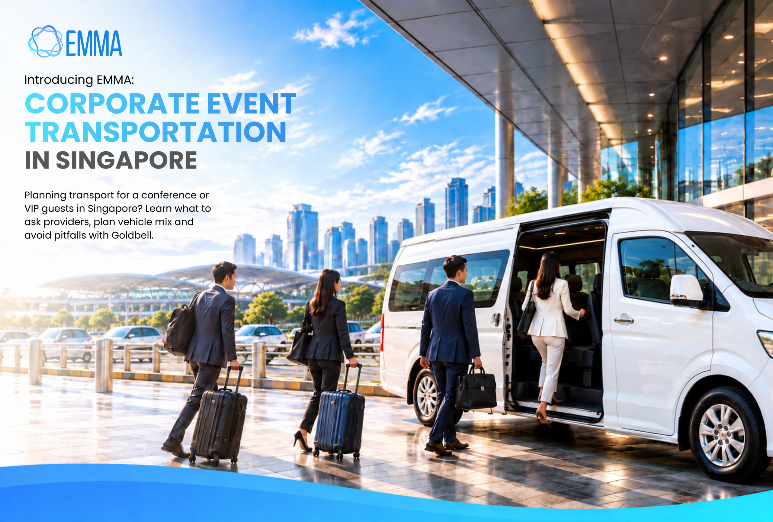 Introducing EMMA: Corporate Event Transportation in Singapore: A Planning Guide for Conferences and VIP Guests
